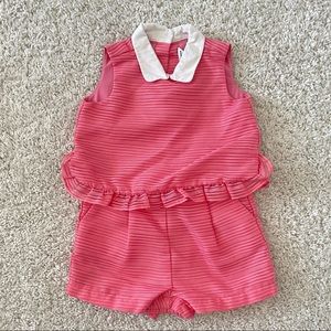 Janie And Jack Baby Ruffle Organza Romper